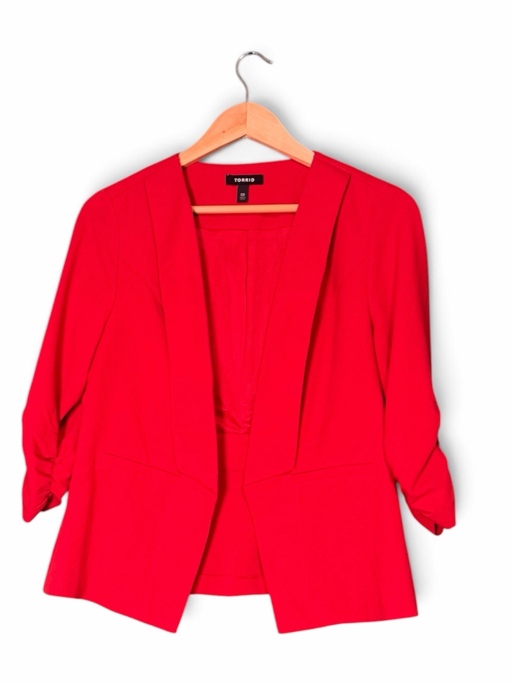 Torrid Red Blazer Jacket
